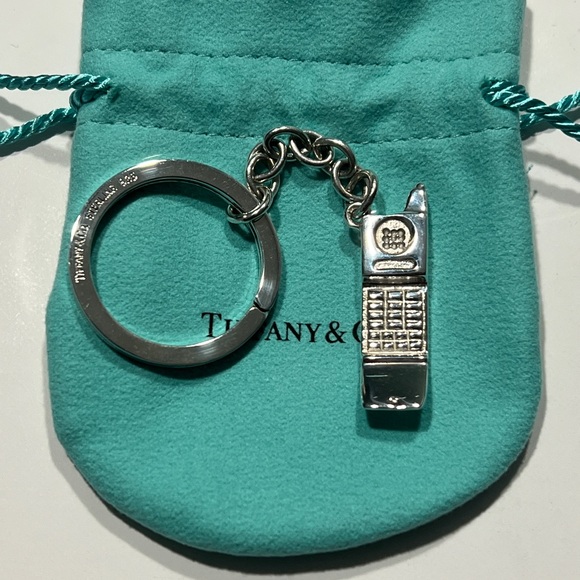 Tiffany & Co. Sterling Silver Key Ring - Picture 4 of 8